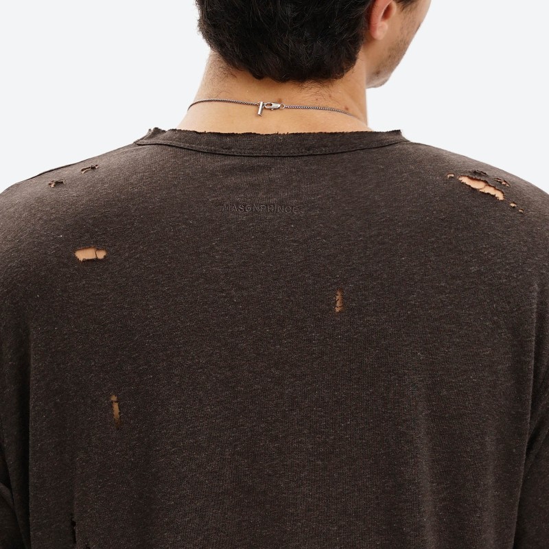 Loose Fit Ripped  T-Shirt